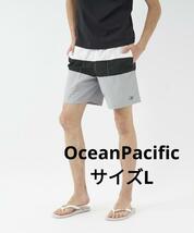 新品　OceanPacific メンズ 18インチトランクス　サーフパンツ_画像1