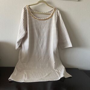 ボーダーチュニック 大きいサイズ