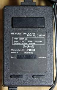 HEWLETT-PACKARD C2178A DC30V,400mA used voltage tester .. has confirmed 