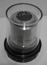 【新品未使用】NIKON BD Plan 100 DIC顕微鏡 対物レンズ 0.90 Dry 210/0 ケース付き_画像4