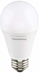 パナソニック LED電球 口金直径26mm 電球40形相当 温白色相当(4.4W) 一般電球 広配光タイプ 屋外器具対応 密閉器具対応