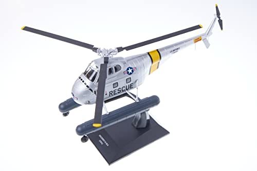 Helicóptero americano modelo fundido a presión 1/72 Sikorsky H-19 Chickasaw S-55 Sikorsky US Coast Guard USA producto terminado pintado, juguete, juego, Modelos de plástico, otros