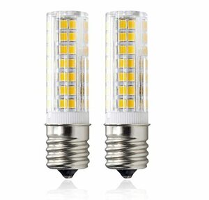 E17 LED 電球 6W 可調光 E17口金 電球 60Wハロゲンランプ相当 電球色 3000K（2個入り）