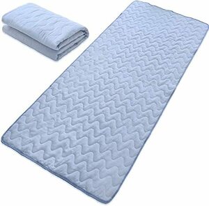 敷きパッド ベッドパッド 綿100% コードレーン生地 さらりとした肌ざわり オールシーズン対応 やわらか 肌に優しい 抗菌 防臭 防ダニ