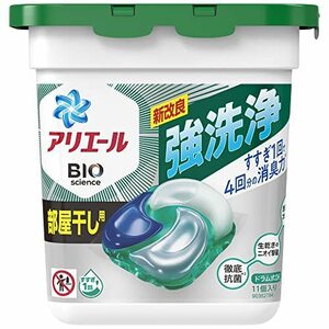 アリエール ジェルボール4D 洗濯洗剤 部屋干し 本体 11個