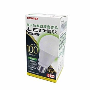 東芝(TOSHIBA) LED電球 100W相当 全方向 昼白色 E26口金 1P 密閉器具対応 LDA11N-G/100V1R