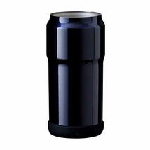 アトラス 保冷缶ホルダー 500ml缶用 キャンプ アウトドア 缶ビール 真空断熱 キャンプ用品 ネイビー_画像1