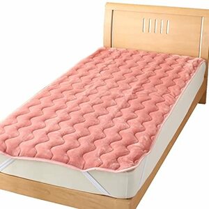 me Lee Night soft warm blanket material flannel bed pad pink single approximately 100×205cm thermal storage cotton plant use recycle cotton plant use circle wash 