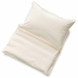 丸八真綿 折り重ね枕専用 枕カバー 90×65cm クリーム