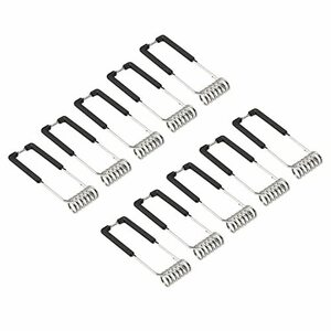 PATIKIL 50x17 mm ダウンライトばねクリップ 20個 発光ダイオード 埋込型照明アクセサリ 固定クランプ