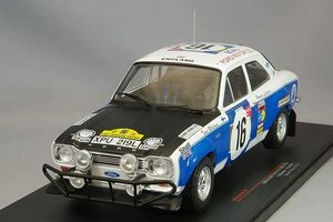 イクソ 1/18 フォード エスコート MK1 RS 1600 1973 サファリ ラリー #16 T.マキネン/H.リドン