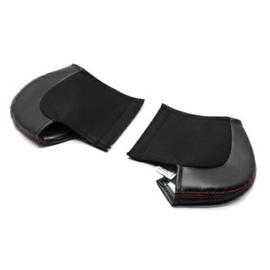 BRIDE bride protect pad set side (GIAS3*STRADIA3 for ) high class soft leather + fabric black 