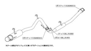 柿本改 マフラー Regu.06 & R スプリンタートレノ E-AE86 1.6_NA 4A-GEU 2WD(FR) 83/5～87/5 5MT 個人宅不可 北海道・離島は要確認