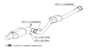 柿本改 マフラー Kakimoto.R スープラ E-GA70(H) 2.0_ツインターボ 1G-GTEU 2WD(FR) 86/2～93/5 5MT/4AT 個人宅不可 北海道・離島は要確認