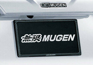 MUGEN 無限 カーボンナンバープレートガーニッシュ リア ZR-V RZ3 RZ5 RZ4 RZ6 2022/10～