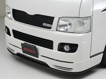 CRS ESSEX ナロー1～2型用 フロントリップスポイラーVer.II FRP 未塗装 ハイエース200系 2004年8月～2010年6月 北海道・離島は要確認_画像1