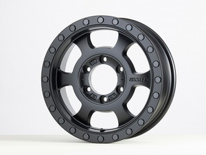 CRS ESSEX ホイール EU-16 16×6.5J +48 1本 マットブラックリムポリッシュ キャラバン E26 2012年6月～