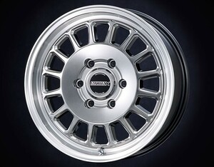 CRS ESSEX ホイール ENCD-17 1ピース 17×6.5J +38 1本 ハイパーグロス(HG) ハイエース 200系 2004年8月～