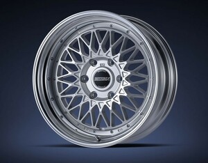 CRS ESSEX ホイール ENCM-17 2ピース 17×9J +6～+50 1本 シルバー(SV)/アルマイト ハイエース 200系 2004年8月～