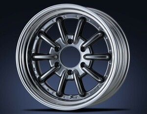 CRS ESSEX ホイール ENCB-17 2ピース 17×9.5J -2～+35 1本 ハイパーグロス(HG)/アルマイト ハイエース 200系 2004年8月～