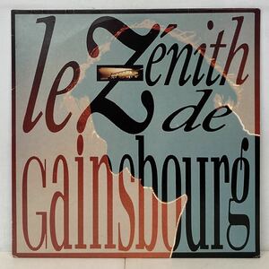 WORLD/SERGE GAINSBOURG セルジュ・ンズブール/ LE ZENITH DE GAINSBOURG (LP) EURO盤 (g111)