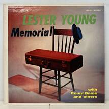 JAZZ/LESTER YOUNG(TS)/ MEMORIAL (LP) US盤 MONO (g295)_画像1