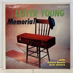 JAZZ/LESTER YOUNG(TS)/ MEMORIAL (LP) US盤 MONO (g295)