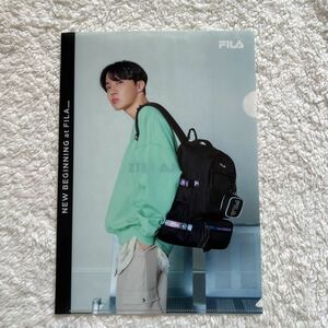 非売品 BTS×FILA フィラ BTS クリアファイル j-hope 防弾少年団 バンタン ノベルティクリアファイル