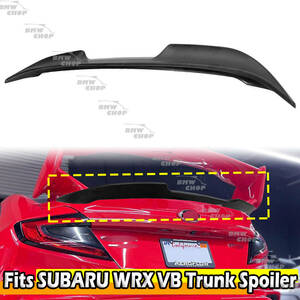 2022+ スバル VB系 WRX STI S4 リアトランクスポイラー 塗装こみ ABS製 ダックテール V2