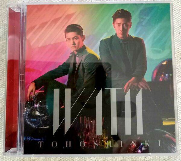 【初回限定盤B(DVD付き)】東方神起 アルバム『WITH』