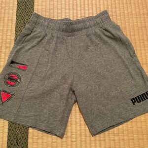 プーマpuma☆グレーショートパンツ150