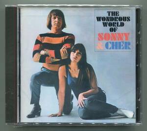 ☆送料込/未開封/ ソニー&シェール　Sonny & Cher / The Wondrous World of Sonny & Cher / 包装フィルムにバーコード付きシール貼付