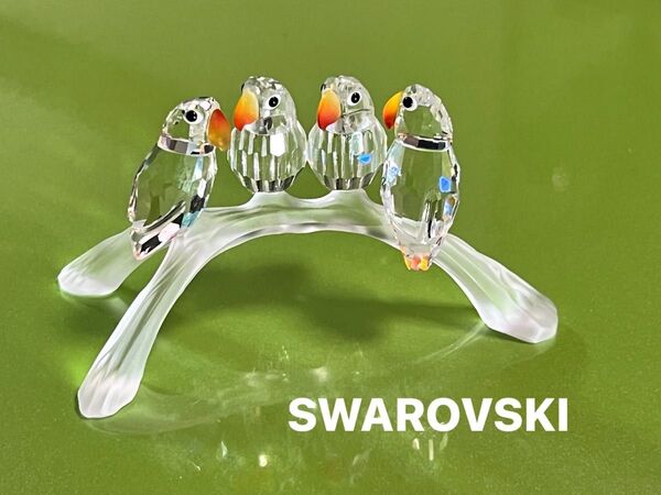 【価格交渉可能】SWAROVSKI スワロフスキー　『ベビーラブバーズ』