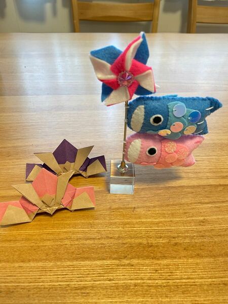 ハンドメイド☆フェルトで作った鯉のぼり 1 端午の節句　こどもの日