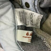 M43◇e.a.B | エーアーベー　サロペットスカート　美品　デニム　サイズ１３０_画像5