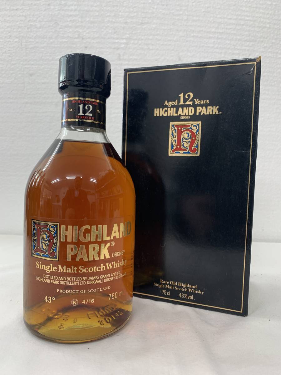 ヤフオク! -「ハイランドパーク12年」(ウイスキー) (アルコール)の落札