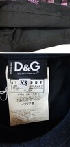 D&amp;G ドルチェ＆ガッバーナ タンクトップ 黒 サイズXS 古着 中古t-003 _yo_画像6