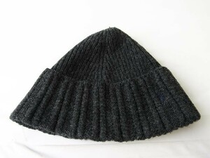 RALPH LAUREN Ralph Lauren knitted cap . gray used _yo