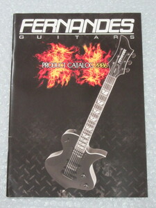  catalog / foreign book /FERNANDES Fernandes /GUITARS guitar /2006