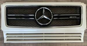  Benz W463 G Class AMG original AMG front grille radiator grill G63ge Len white 