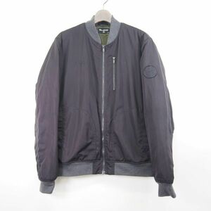 ビラボン BILLABONG 中綿入り ジップブルゾン MA-1(L)ブラック