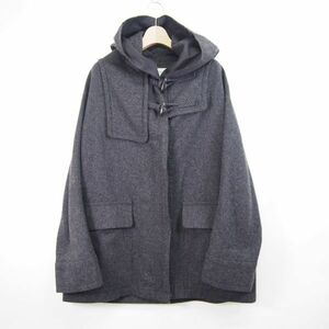 re kissa miREKISAMI toggle button f-ti- Zip coat / charcoal gray 