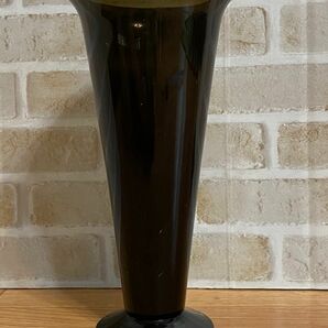 黒 ガラス花瓶 マミフラワー