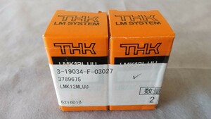 THK 品名:3789675 型式:LMK12MLUU 数量:2(1418)（未使用品)
