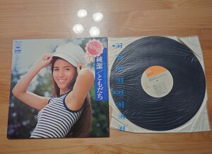 ★南沙織★純潔、ともだち★LPレコード★中古品 