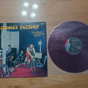 ★クリーデンス・クリアウォーター・リヴァイヴァル CCR★Cosmo's Factory★LPレコード★赤盤★中古品 