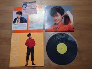 ★松田聖子★Seiko・Town★LPレコード★中古品★販促チラシ付