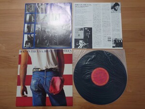 ★ブルース・スプリングスティーン Bruce Springsteen★ボーン・イン・ザ・U.S.A. Born in the U.S.A.★LP★見本盤★中古★PROMO★SAMPLE