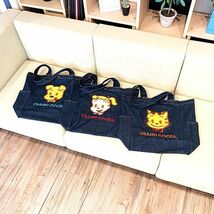 オサムグッズ デニムトートバッグ 刺繍 （ドッグ） ネイビー OSAMUGOODS_画像9