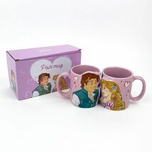 ディズニー 塔の上のラプンツェル ペアマグカップ パープル Disney_画像8